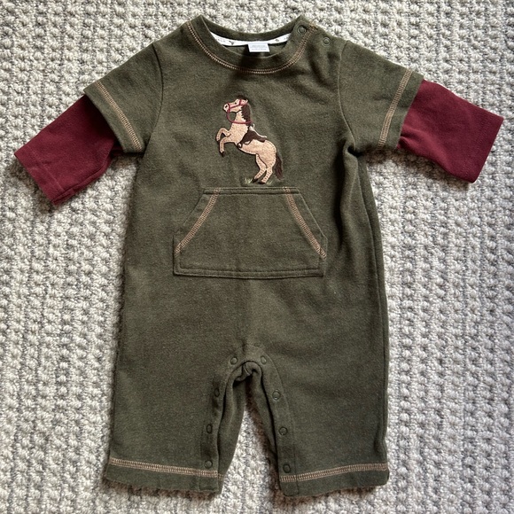 Janie and Jack One Piece Infant Romper Size 0-3 Months - Picture 1 of 5